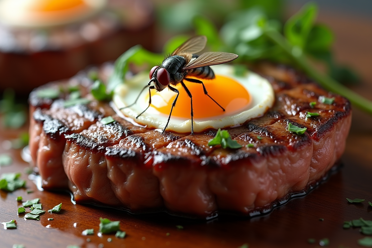 mouche viande